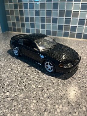 1/24 Scale 1999 Black Mustang Cobra Model